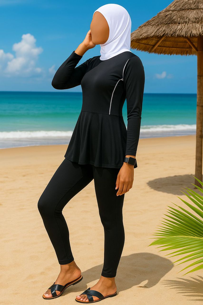 Tenue de plage hijab